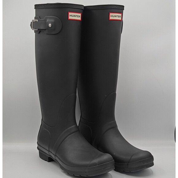 Hunter Women's Original Tall Wellington Rain Boots Waterproof WFT1000RMA - Picture 2 of 5